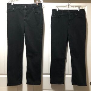 St. John’s Bay Black Jeans Straight Leg